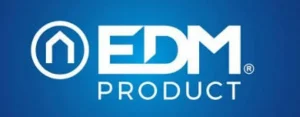 Logotipo de EDM Product, marca del catálogo de Latiendadeelectricidad.com